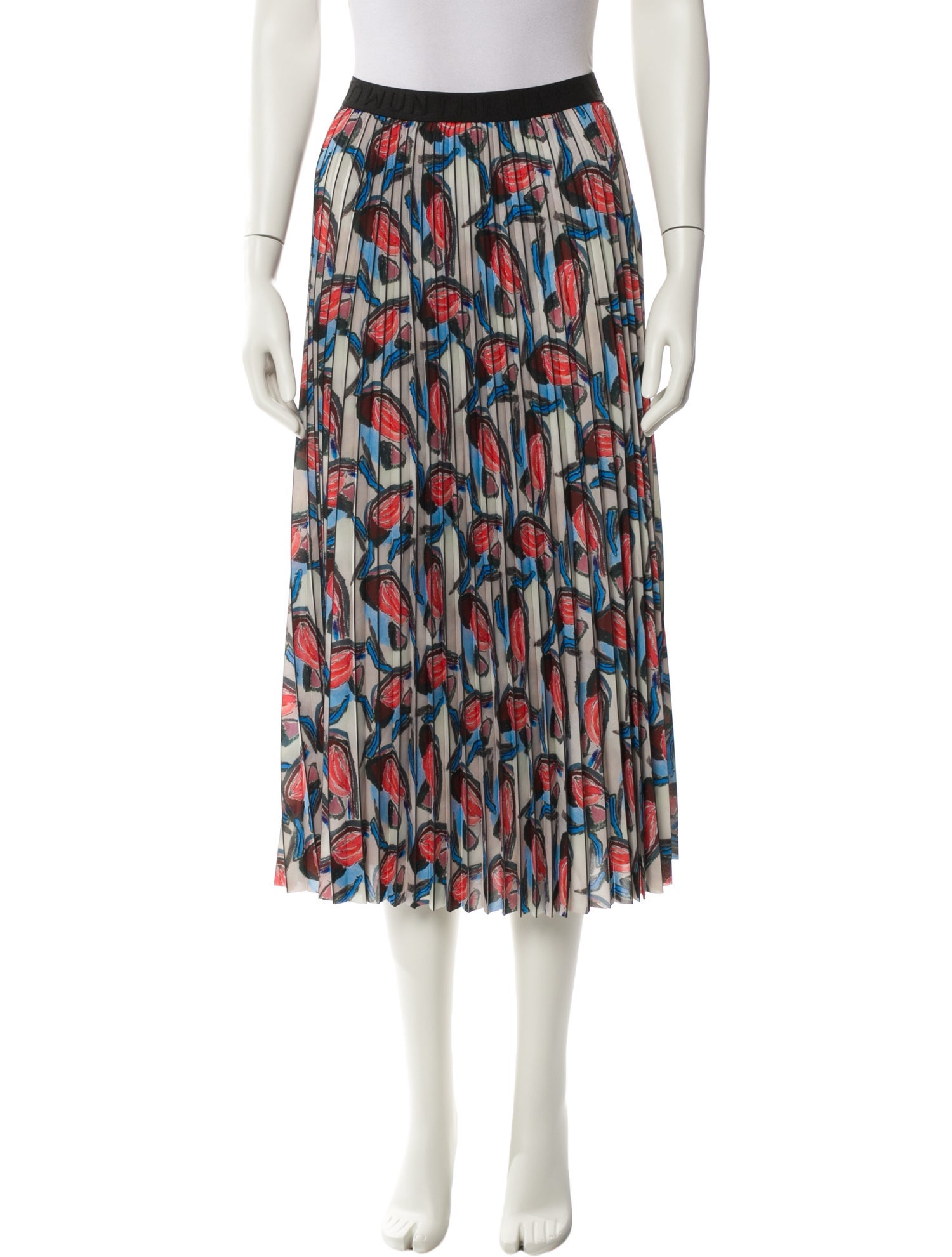 Munthe Printed Midi Length Skirt