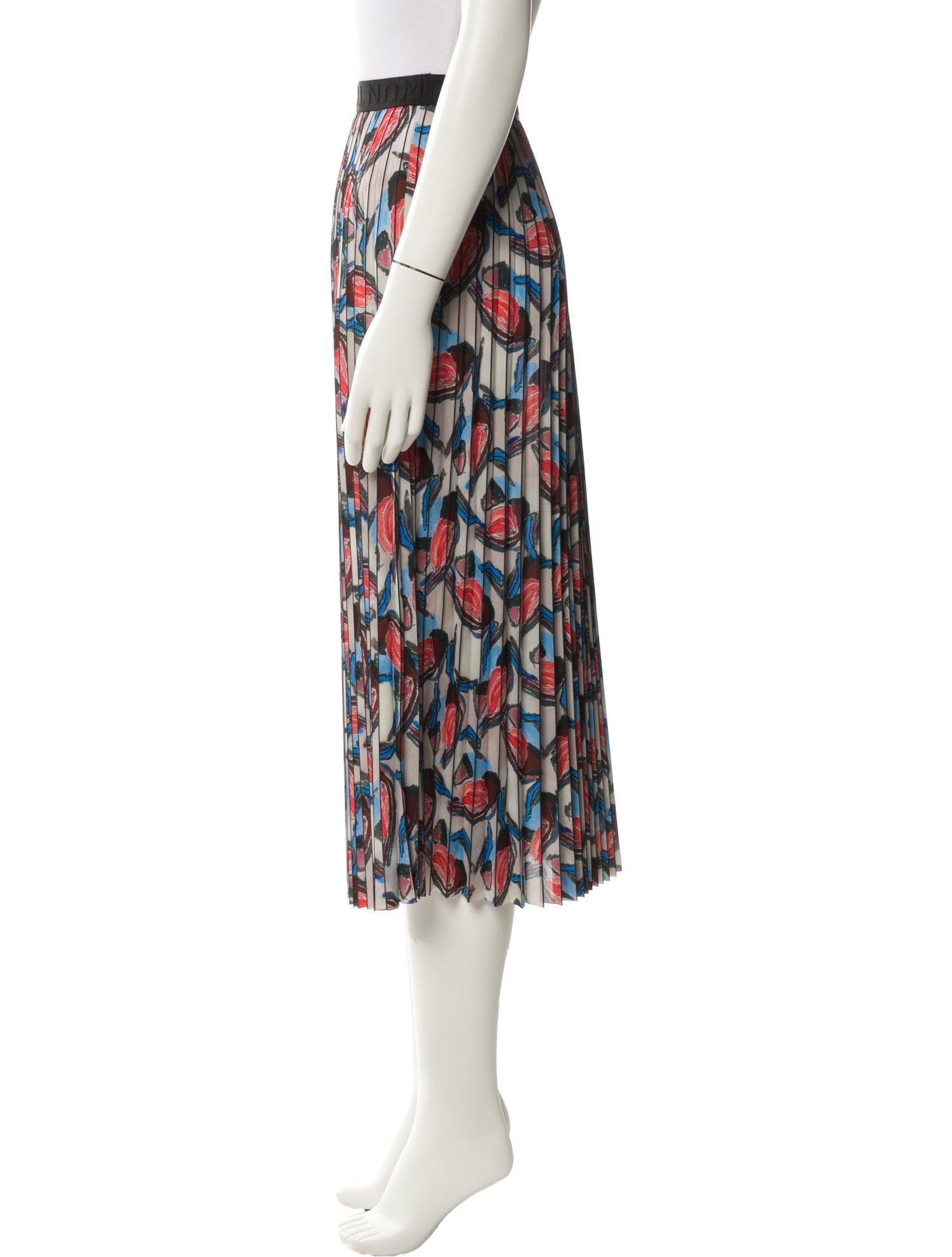 Munthe Printed Midi Length Skirt