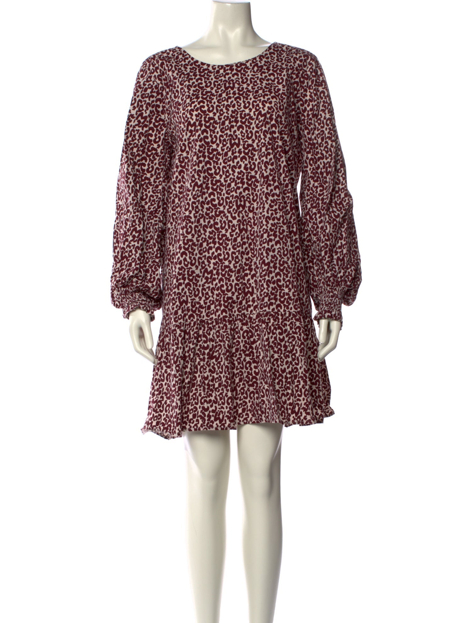 Munthe Animal Print Mini Dress