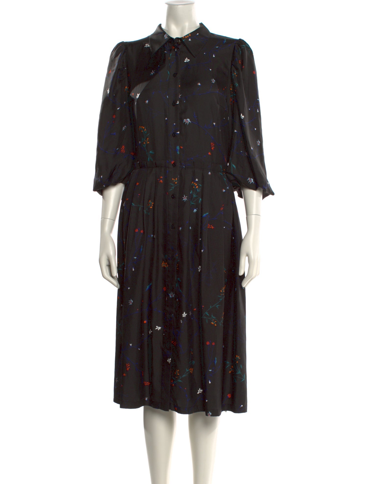 Munthe Silk Midi Length Dress