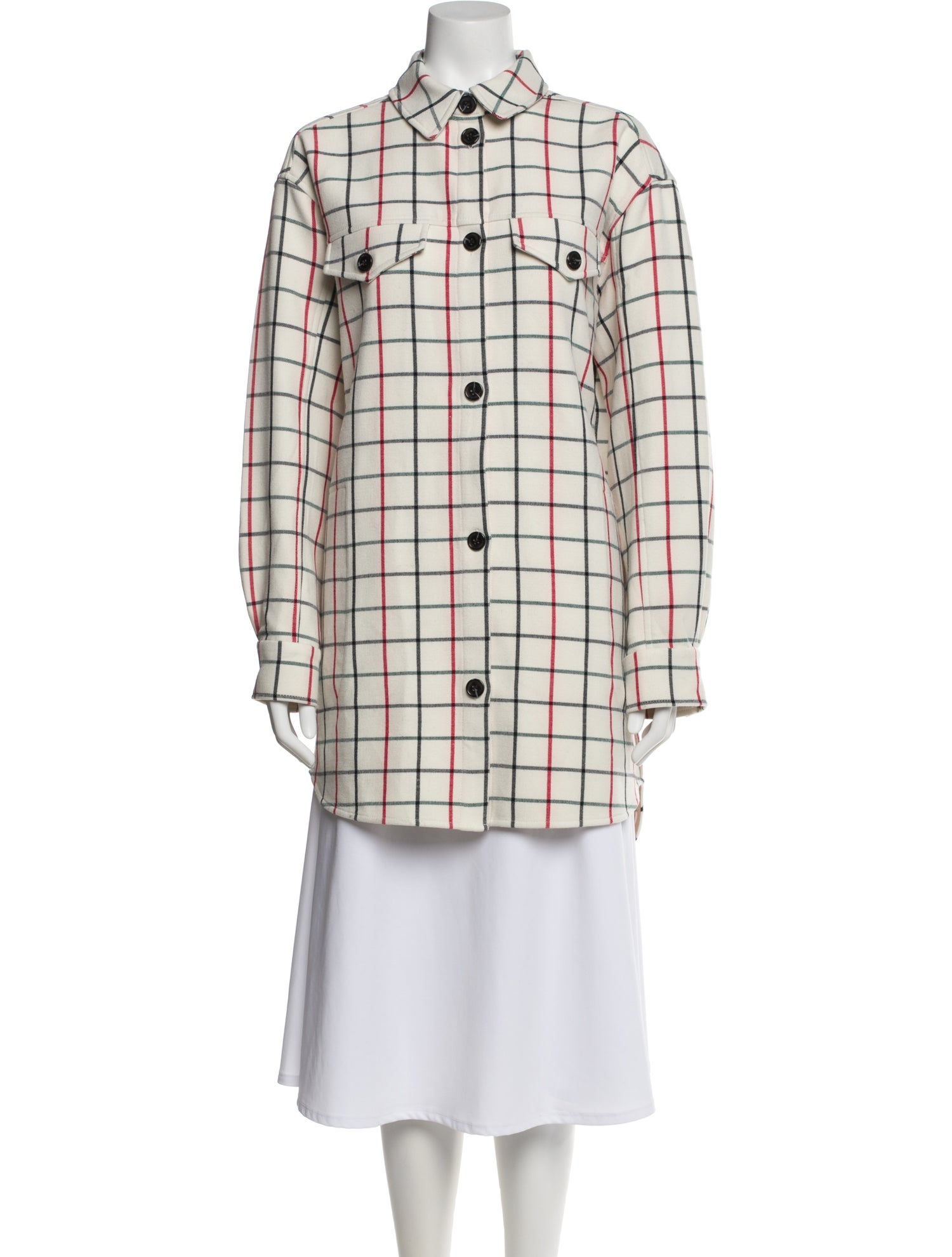 Munthe Plaid Print Jacket