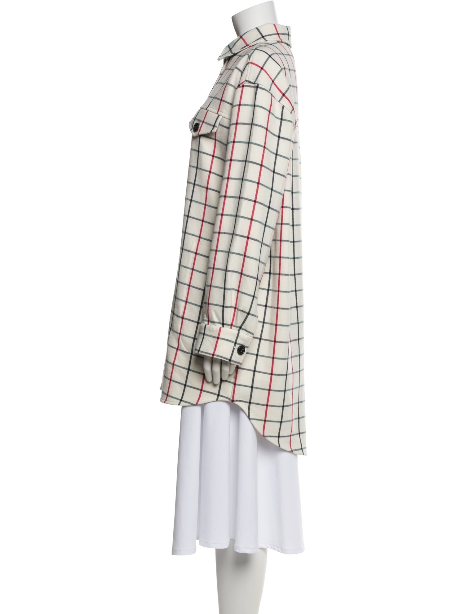 Munthe Plaid Print Jacket