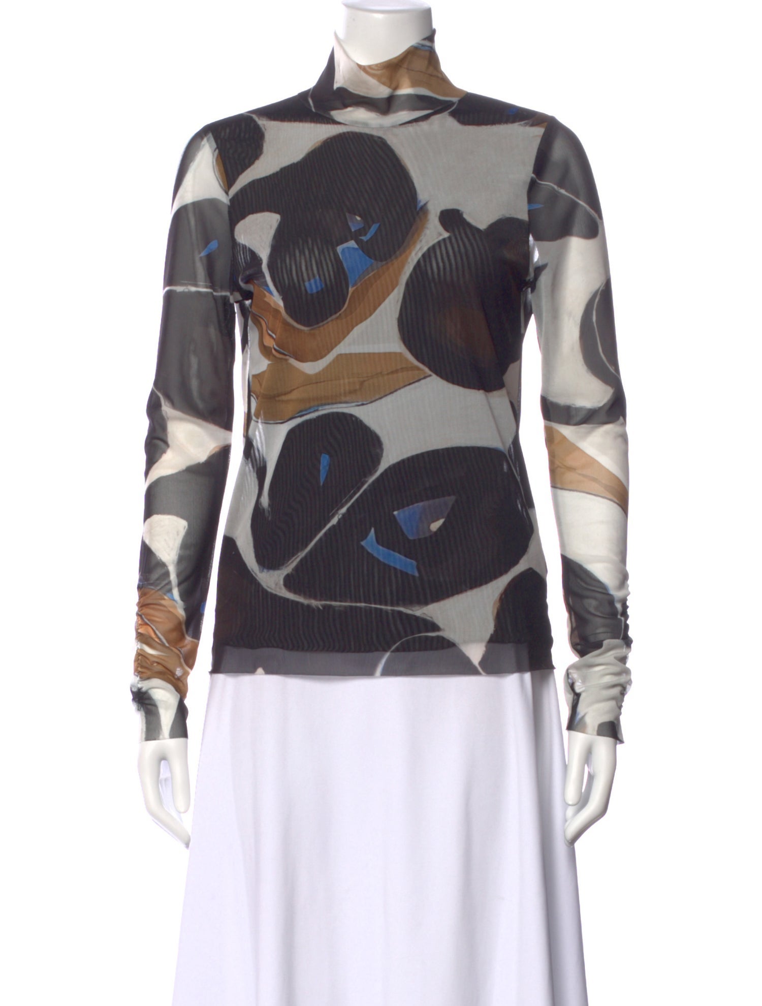 Munthe Printed Turtleneck Sweatshirt