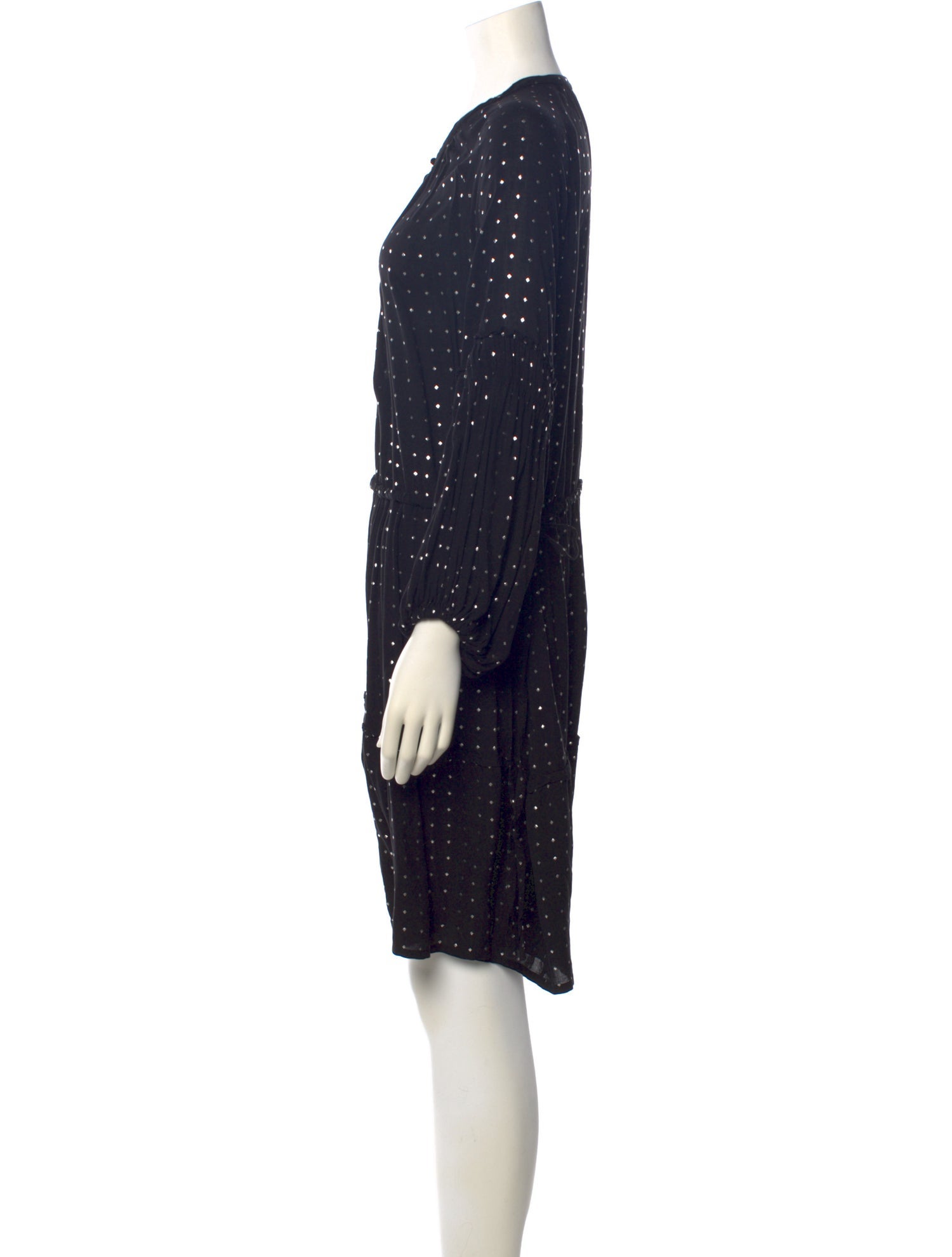 Munthe Polka Dot Print Knee-Length Dress