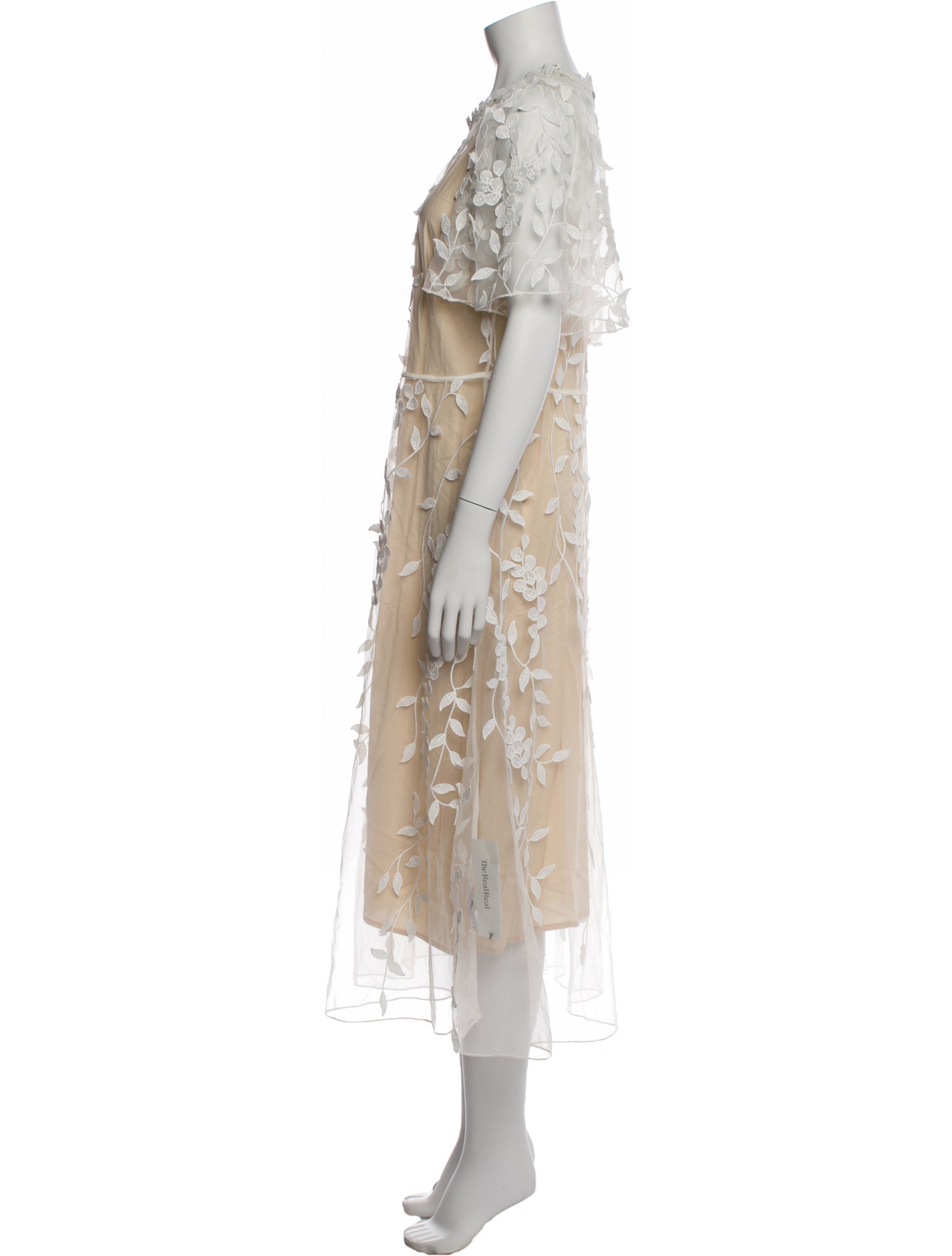Munthe Crew Neck Midi Length Dress