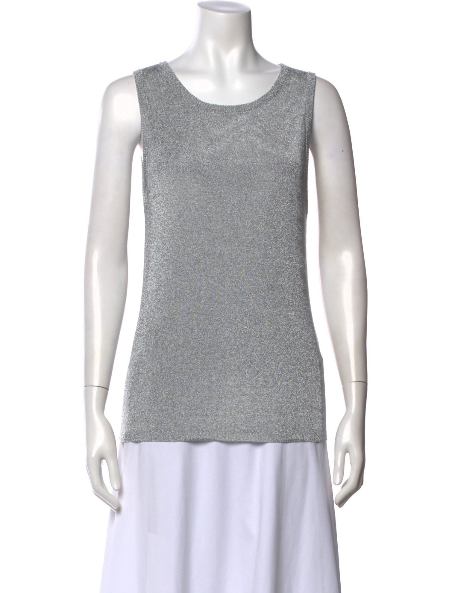 Munthe Crew Neck Sleeveless Top