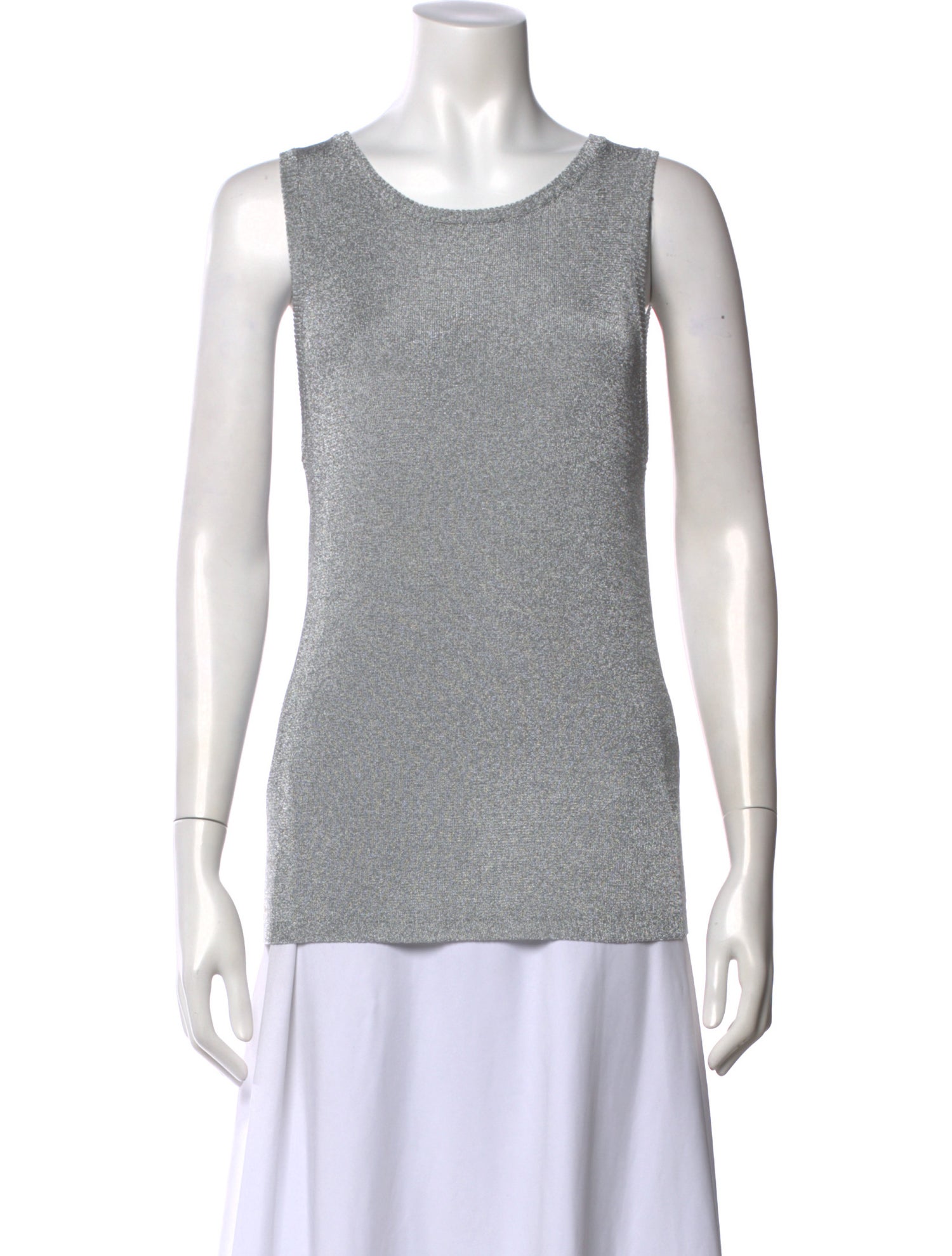 Munthe Crew Neck Sleeveless Top
