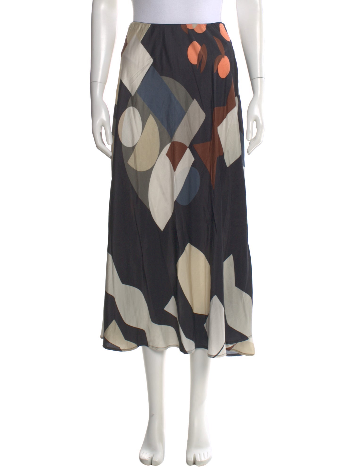 Munthe Printed Midi Length Skirt