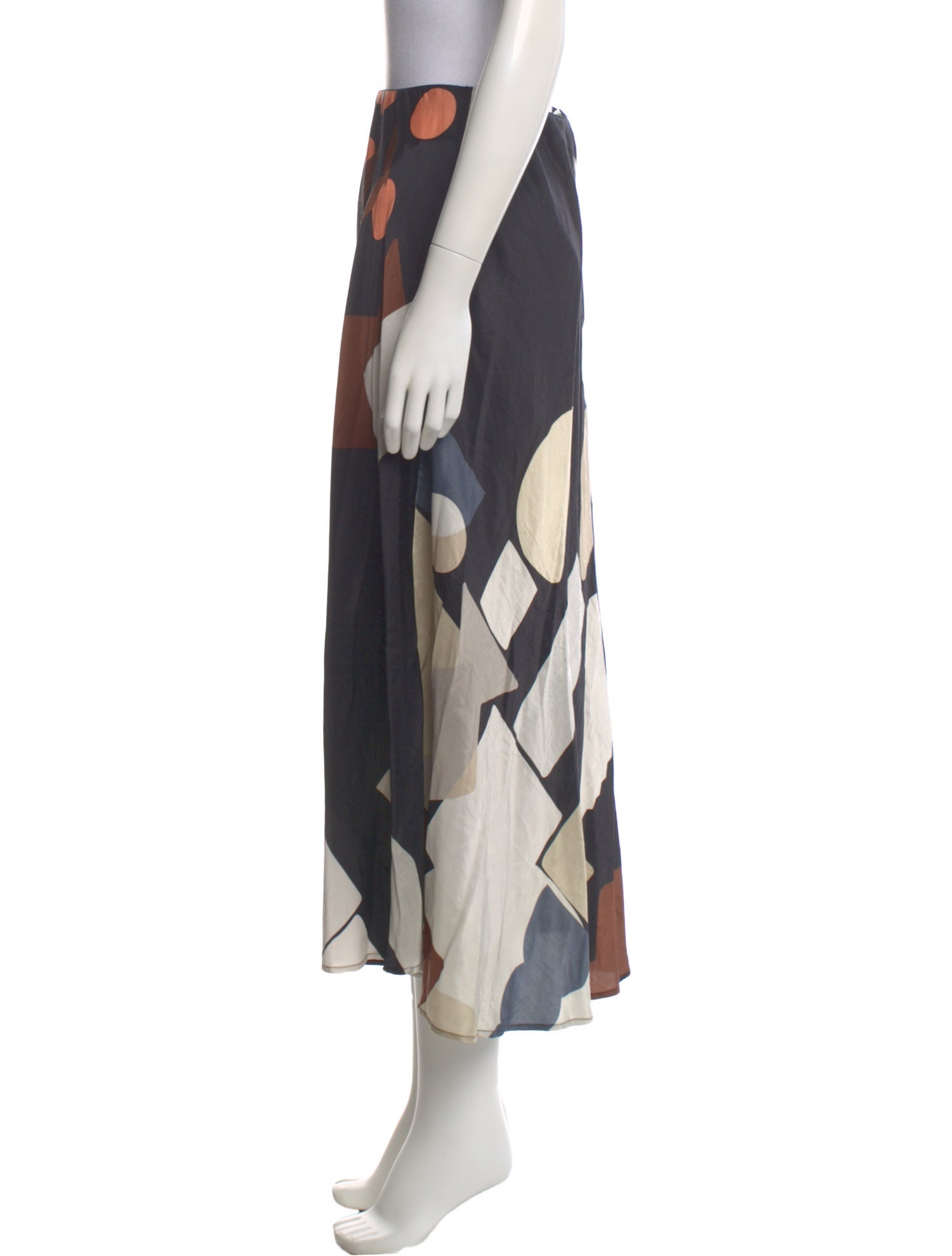 Munthe Printed Midi Length Skirt