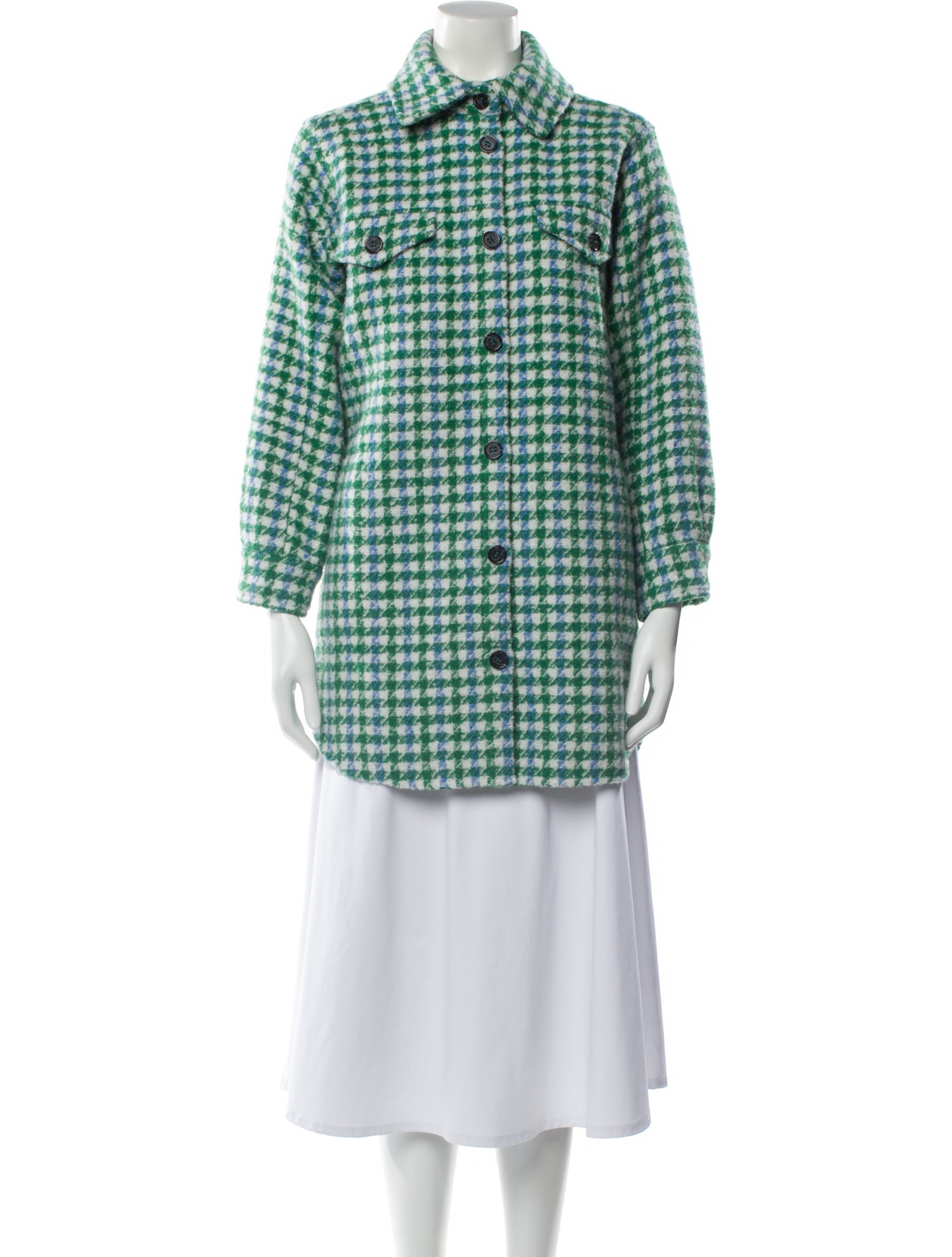 Munthe Plaid Print Jacket