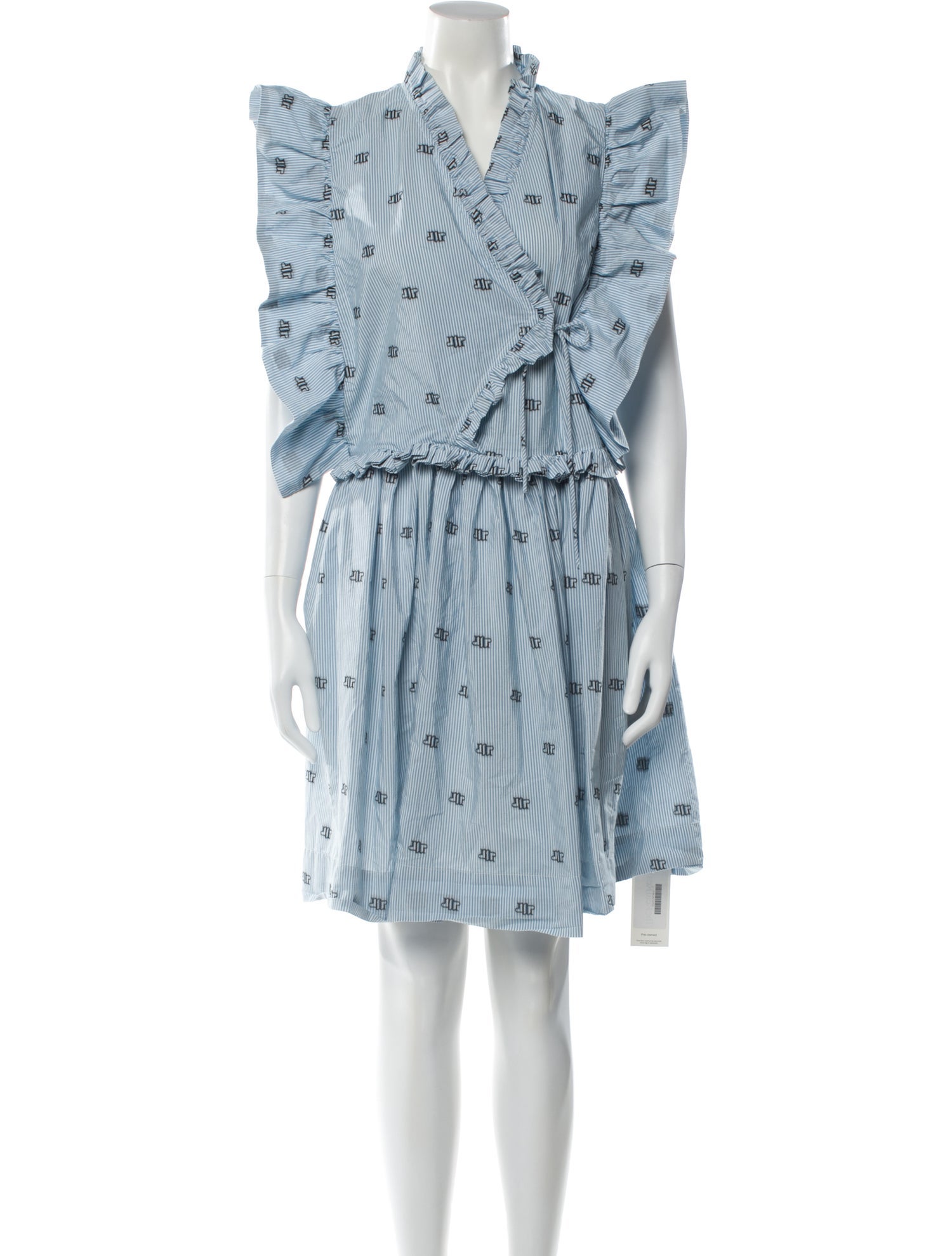 Munthe Striped Mini Dress