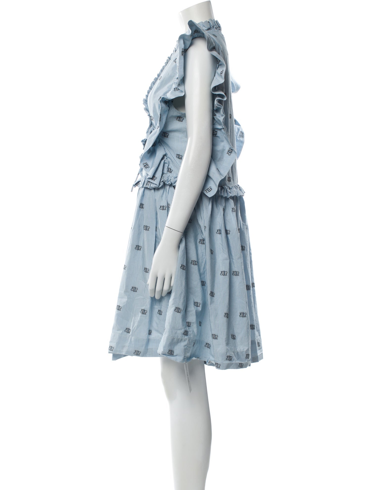 Munthe Striped Mini Dress