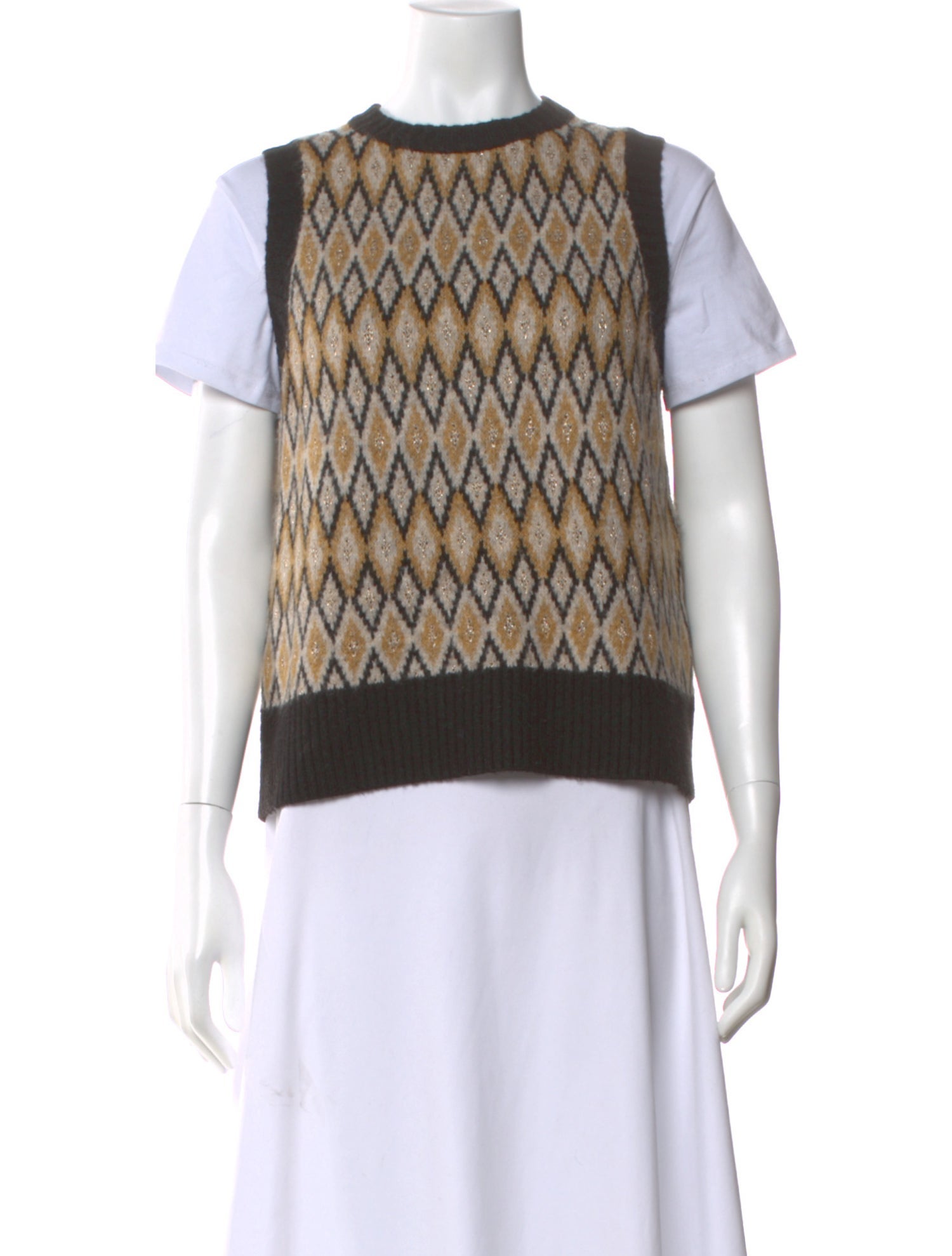 Munthe Printed Crew Neck Sweater