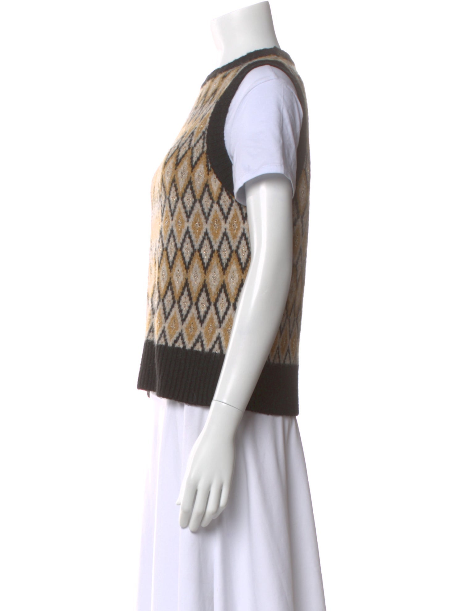 Munthe Printed Crew Neck Sweater