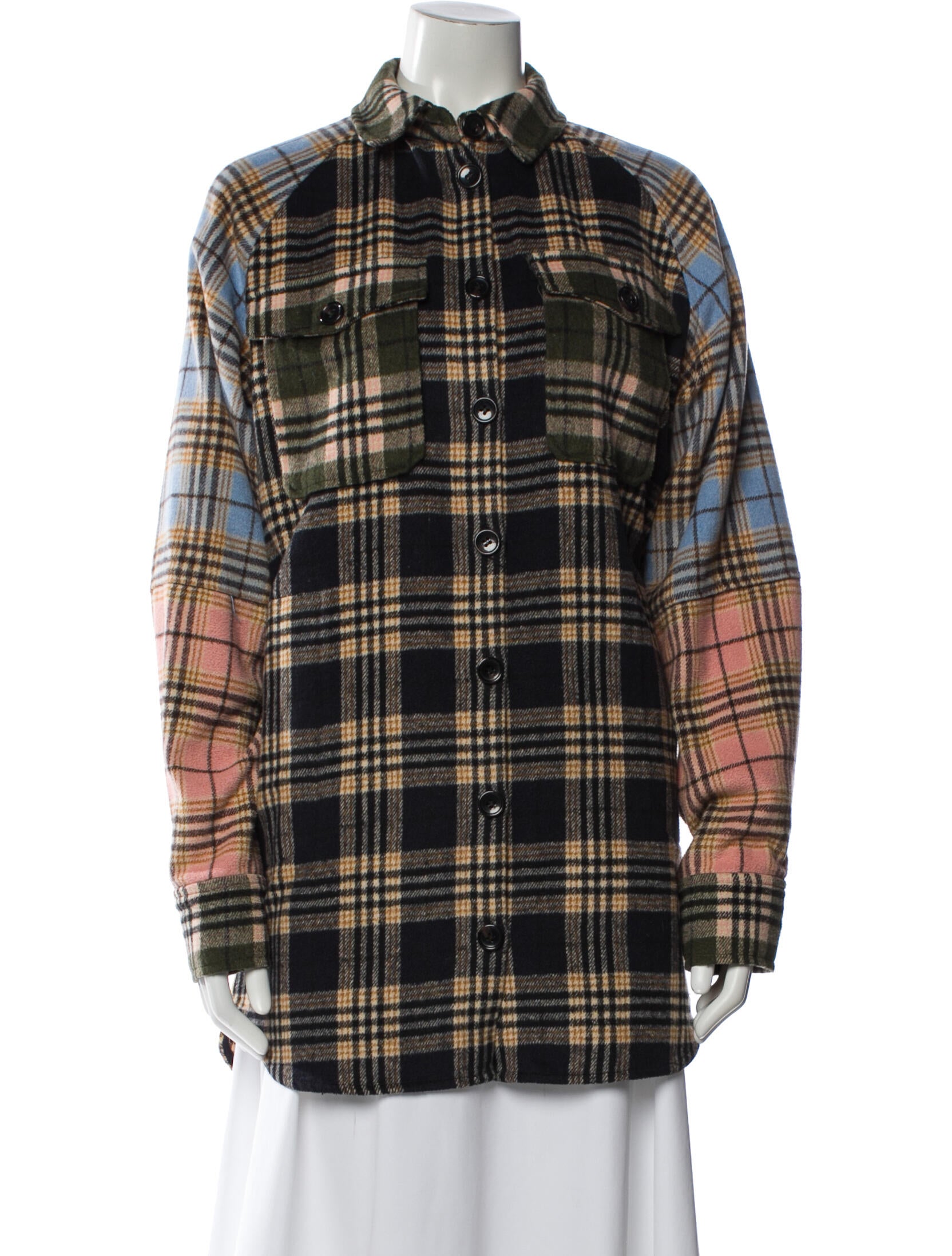 Munthe Plaid Print Jacket