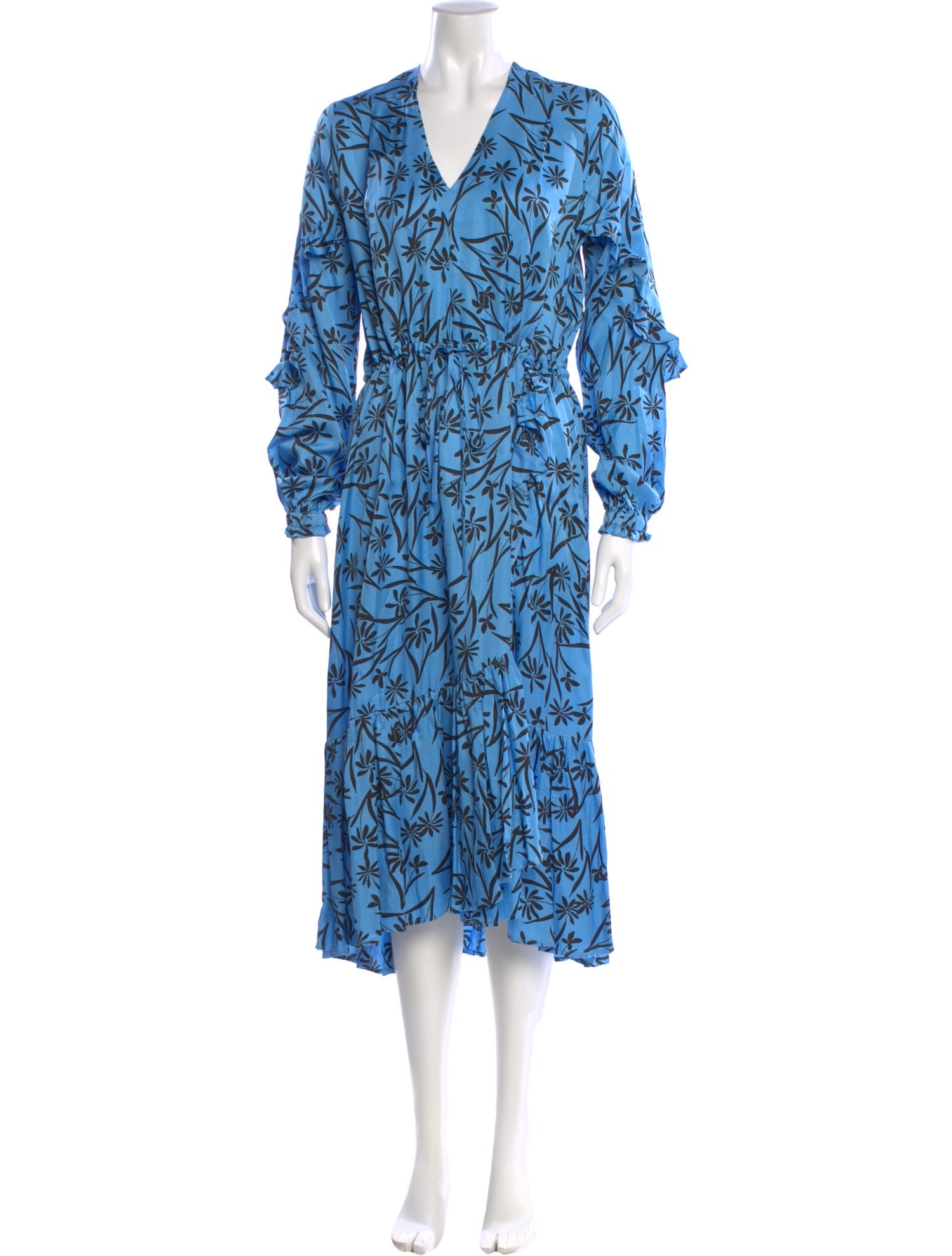 Munthe Silk Long Dress