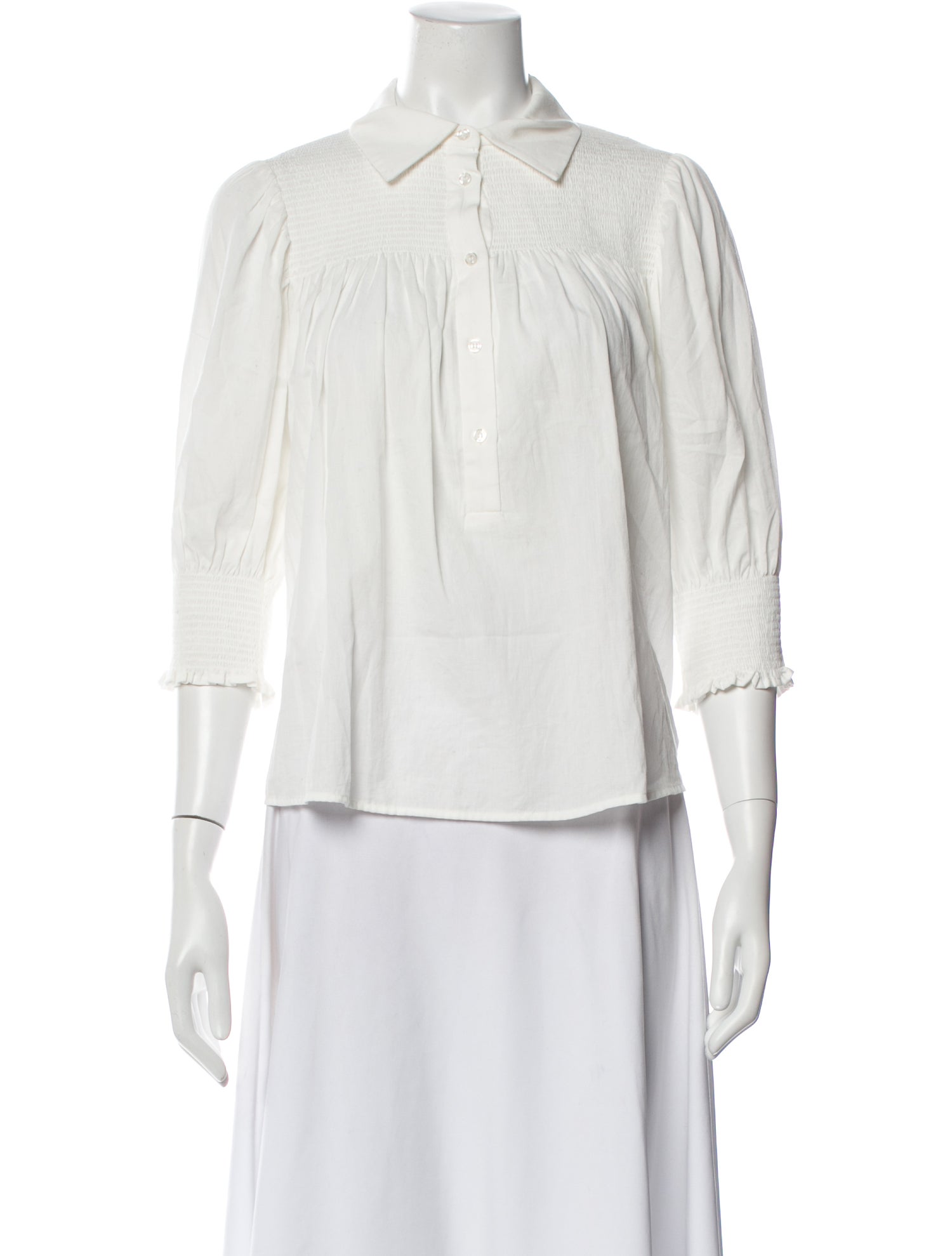 Munthe Three-Quarter Sleeve Blouse