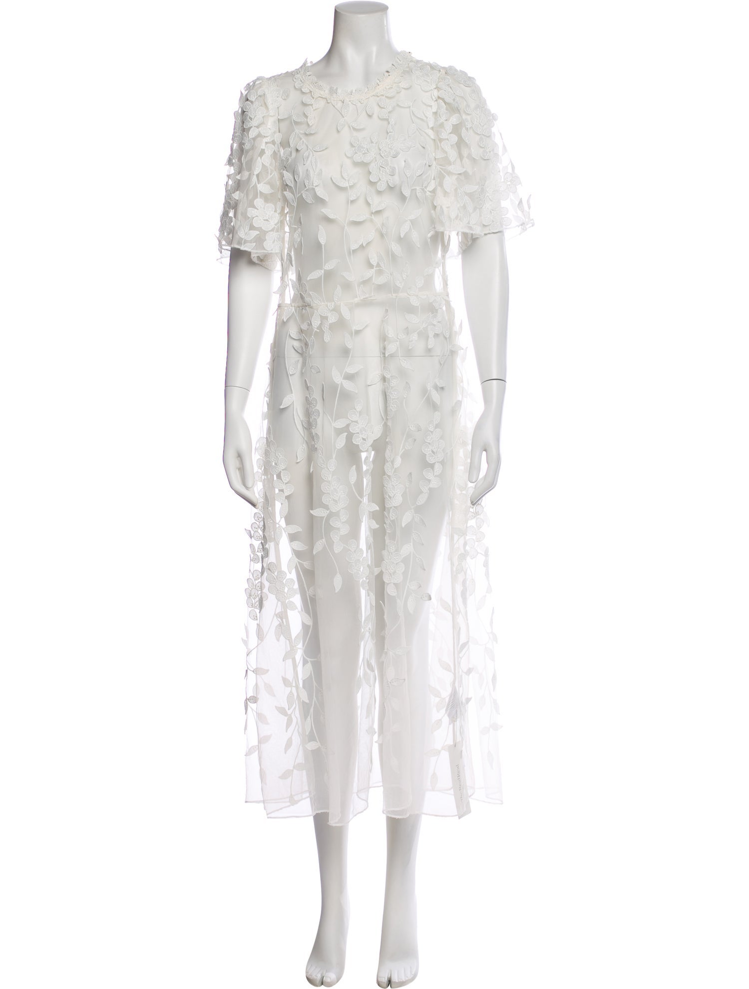 Munthe Crew Neck Long Dress
