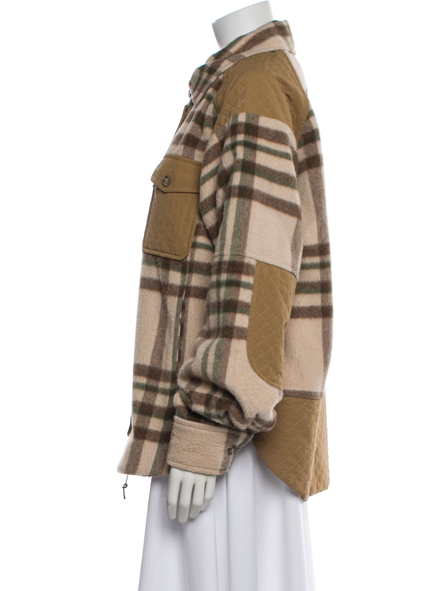 Munthe Plaid Print Jacket