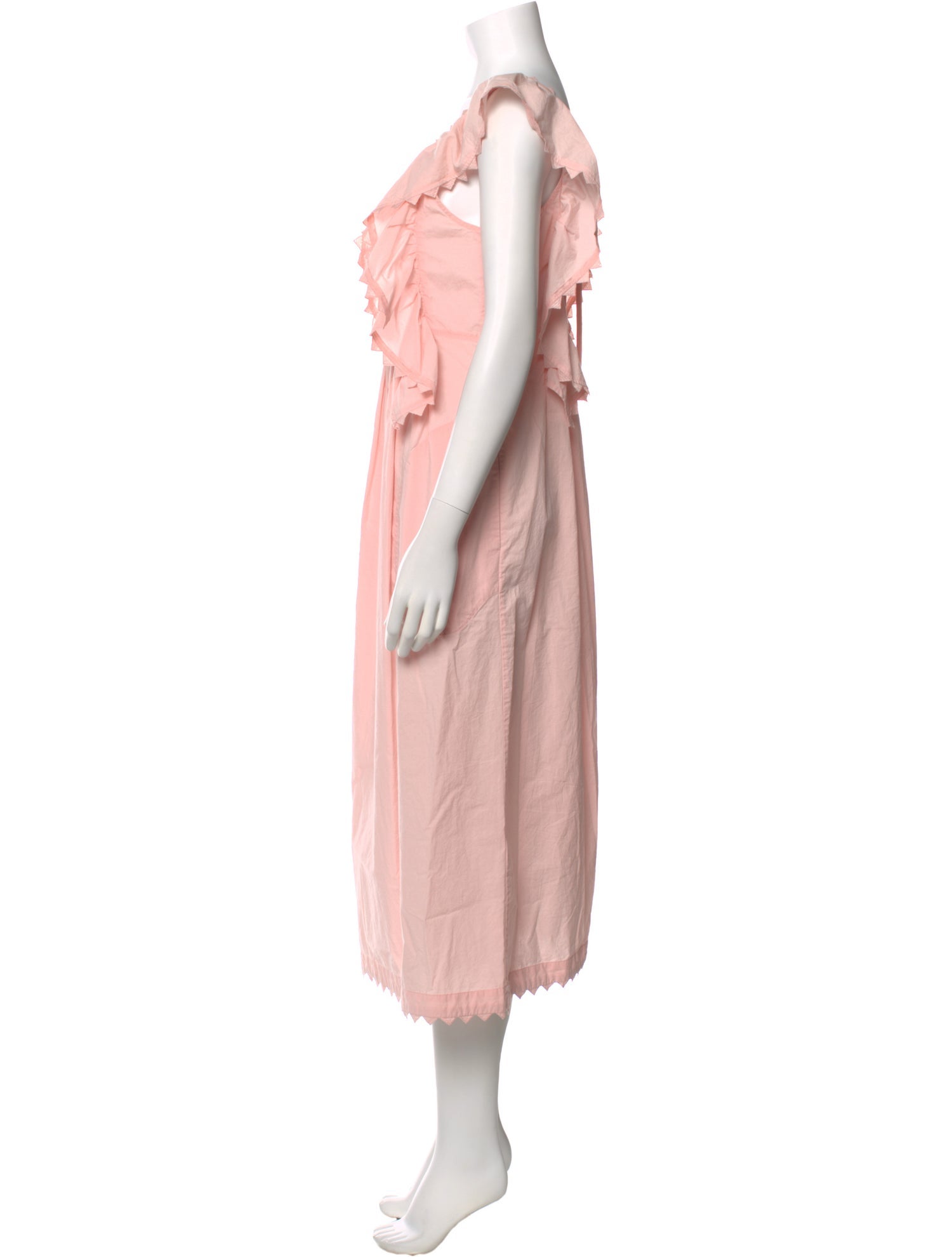 Munthe Scoop Neck Long Dress