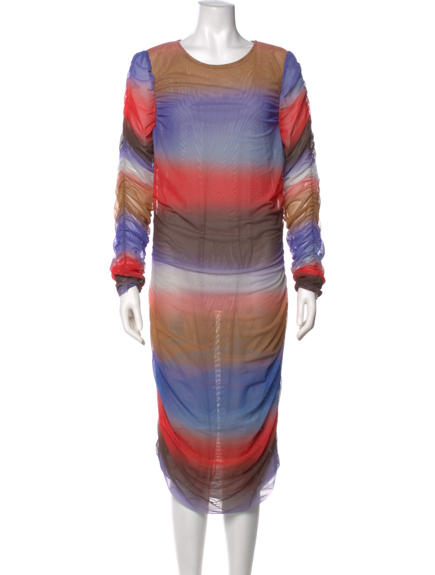 Munthe Tie-Dye Print Midi Length Dress