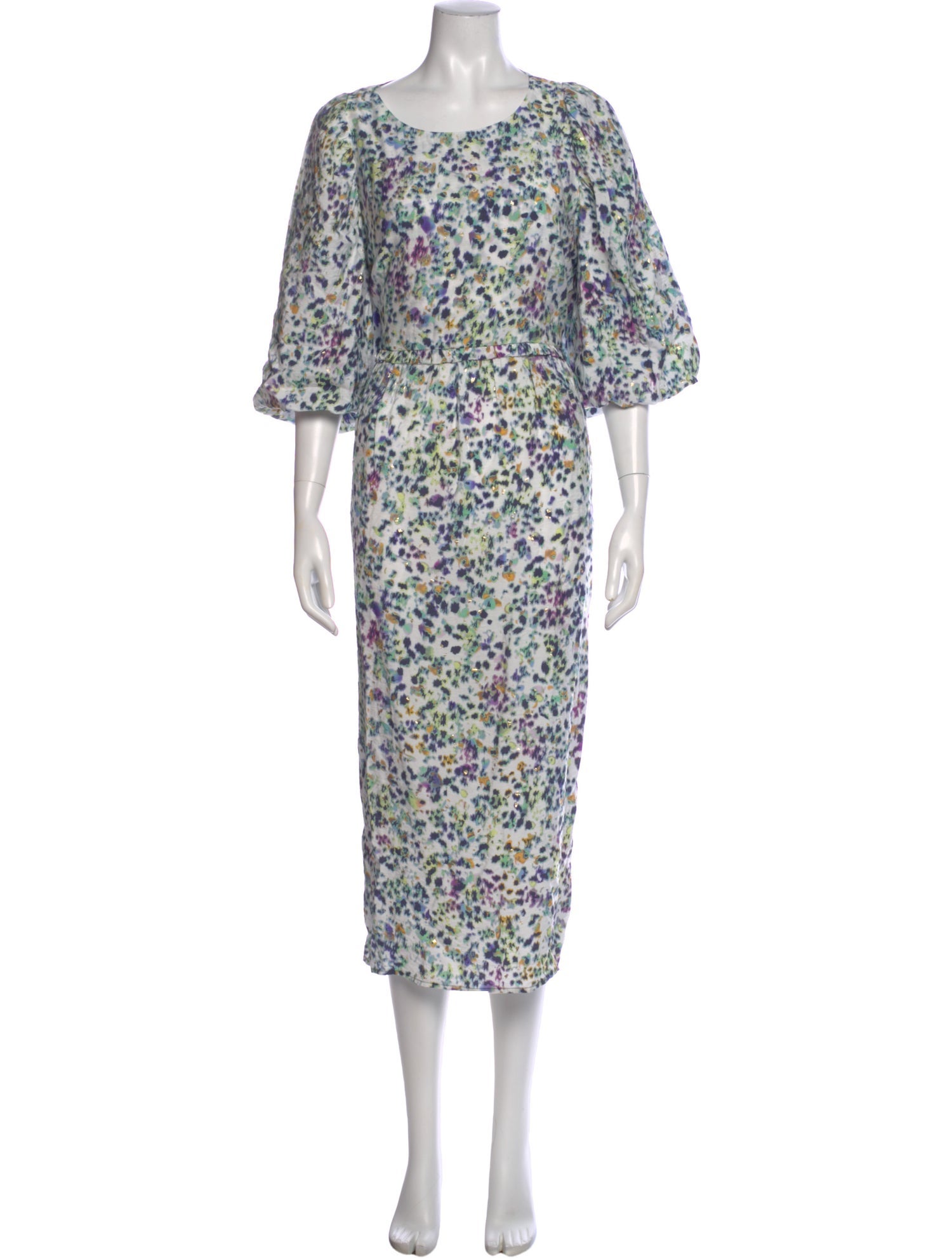 Munthe Floral Print Long Dress
