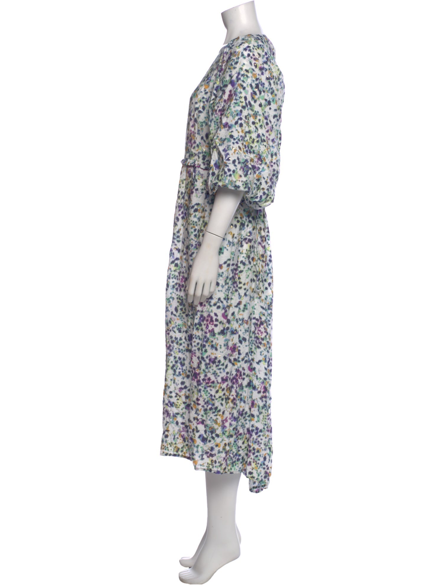 Munthe Floral Print Long Dress