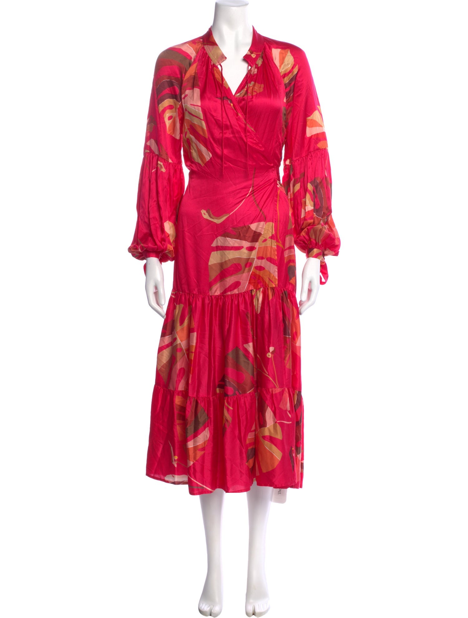 Munthe Printed Long Dress w/ Tags