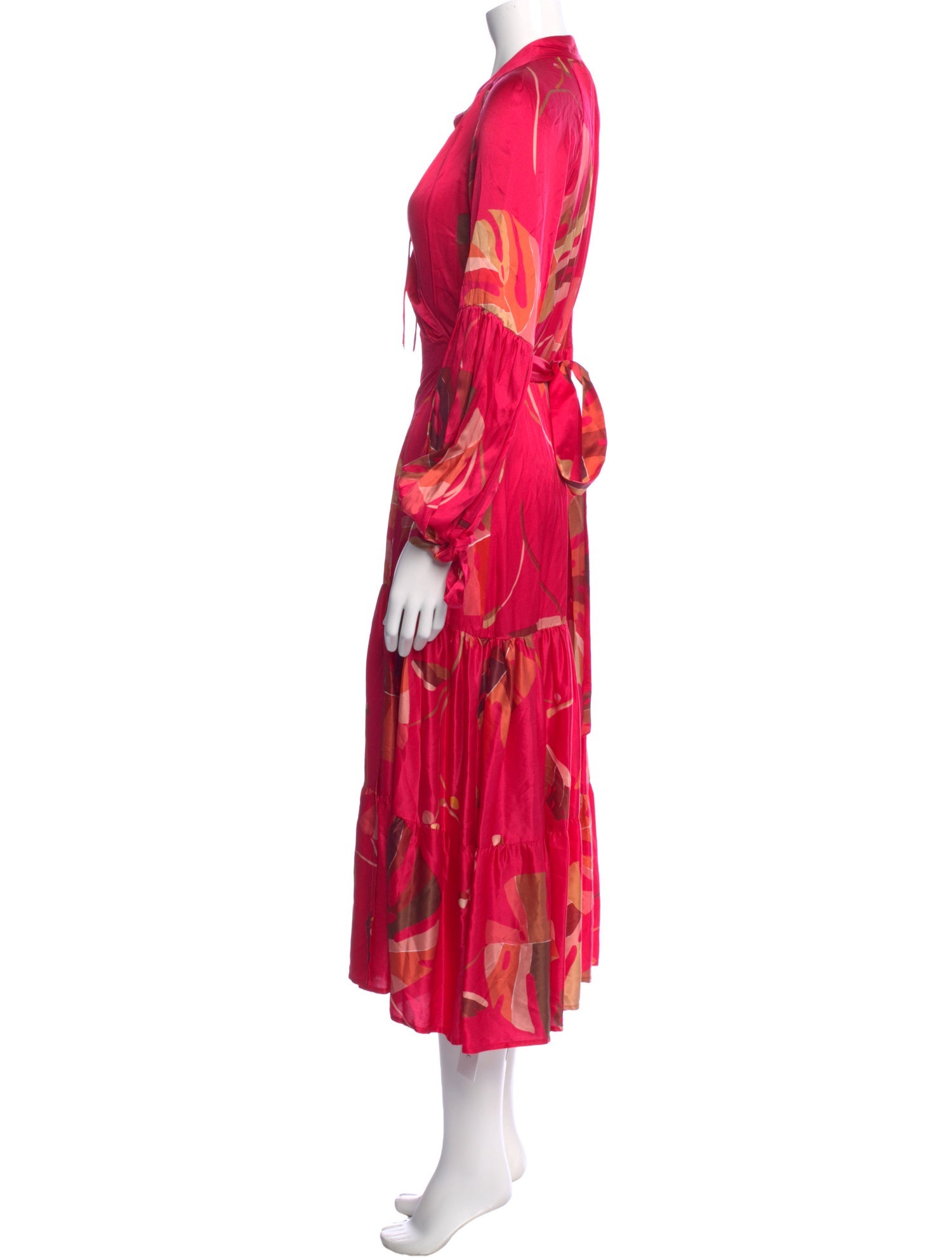 Munthe Printed Long Dress w/ Tags