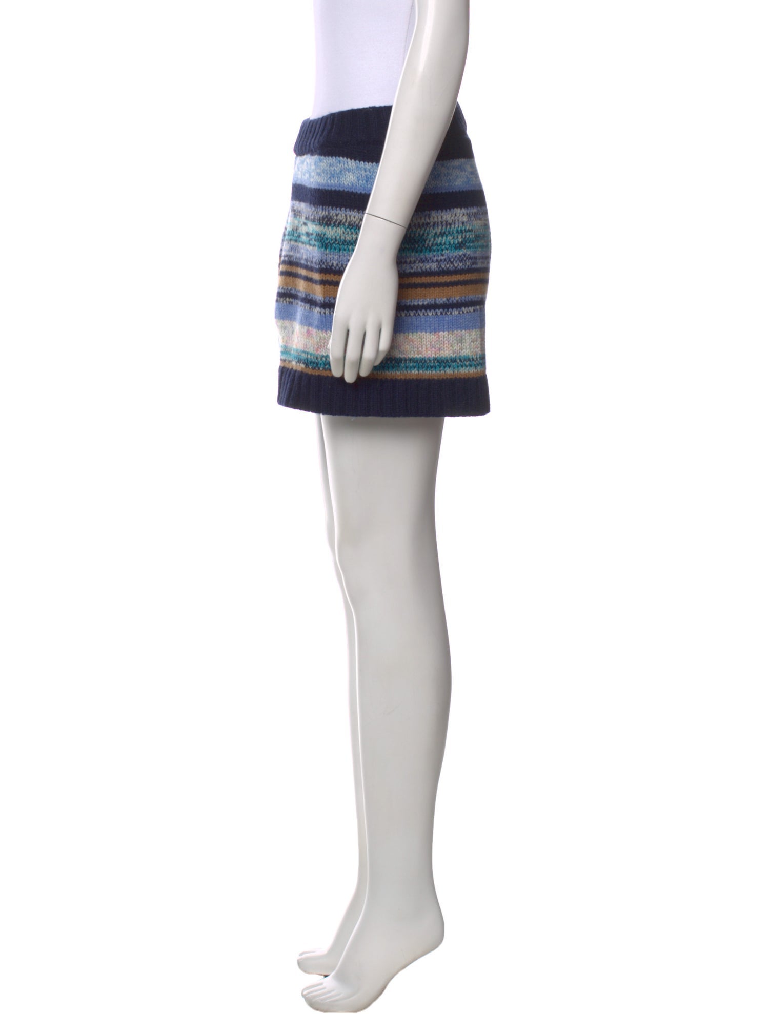 Munthe Lambswool Mini Shorts