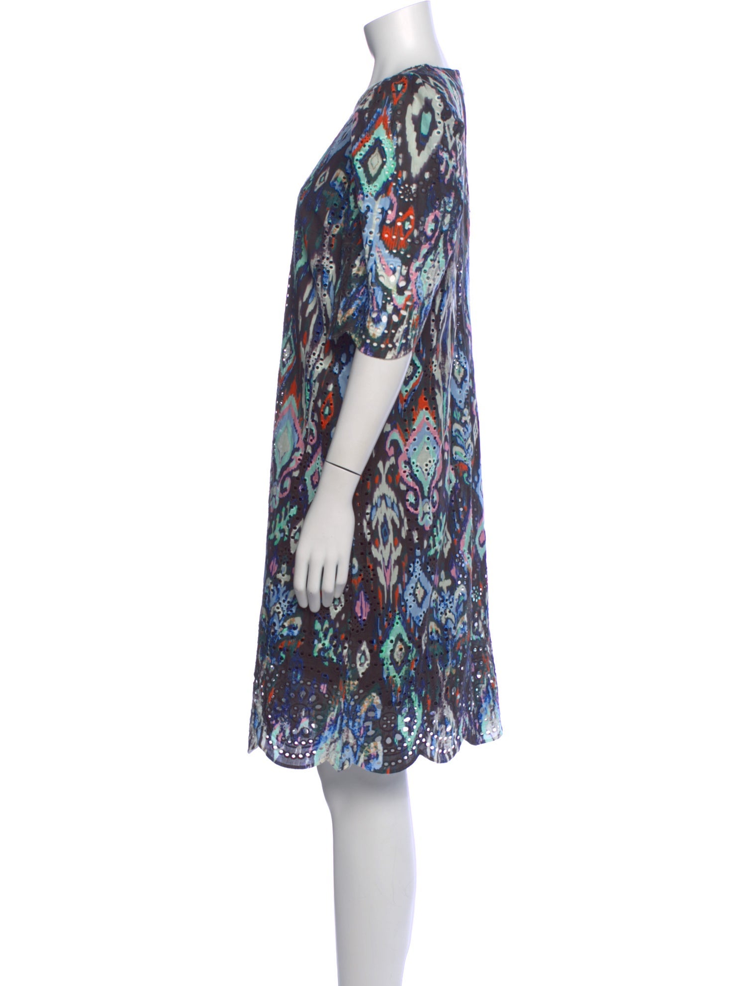 Munthe Printed Knee-Length Dress