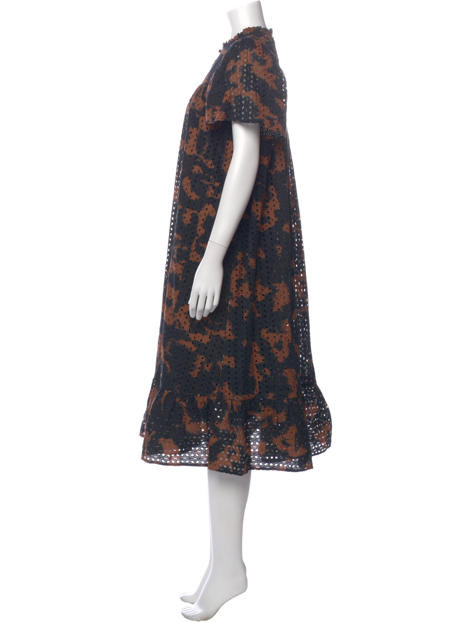 Munthe Floral Print Midi Length Dress w/ Tags