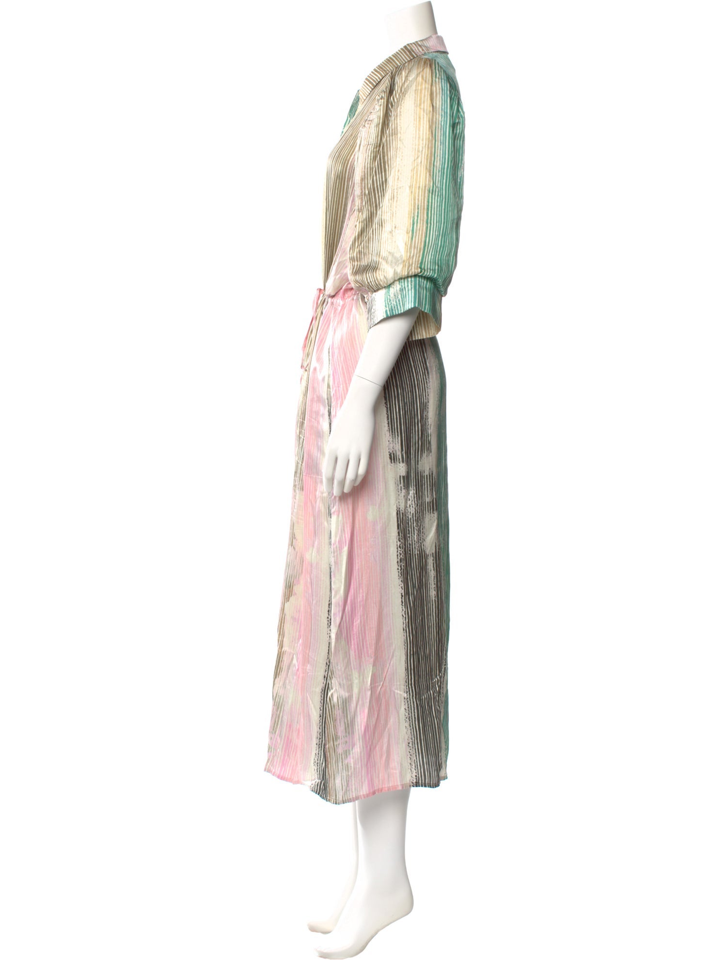 Munthe Striped Long Dress