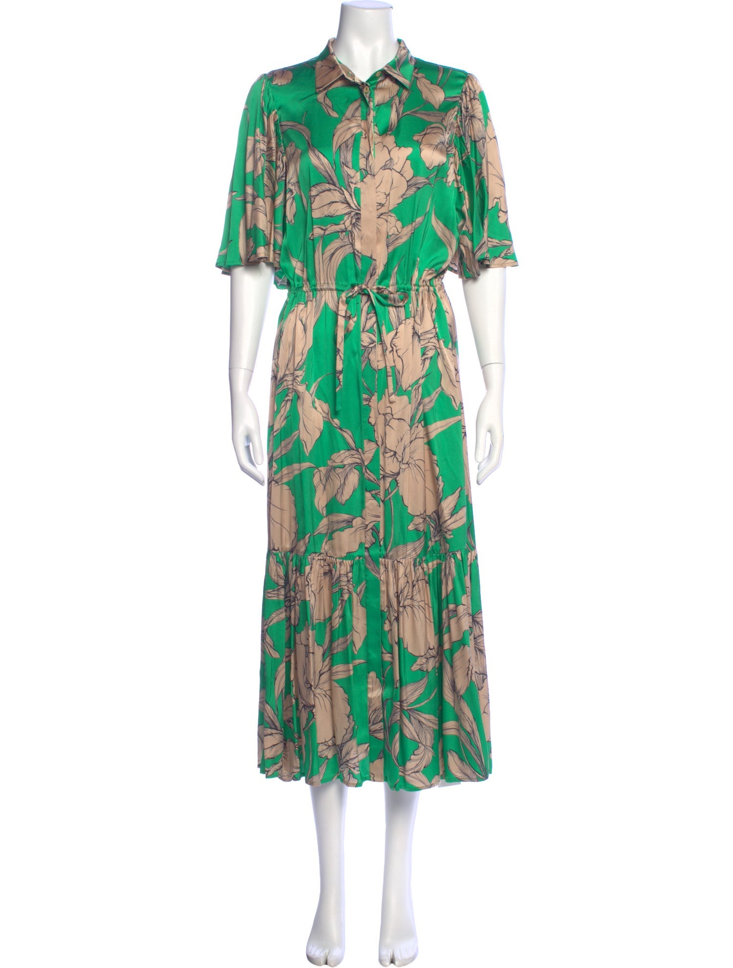 Munthe Floral Print Long Dress
