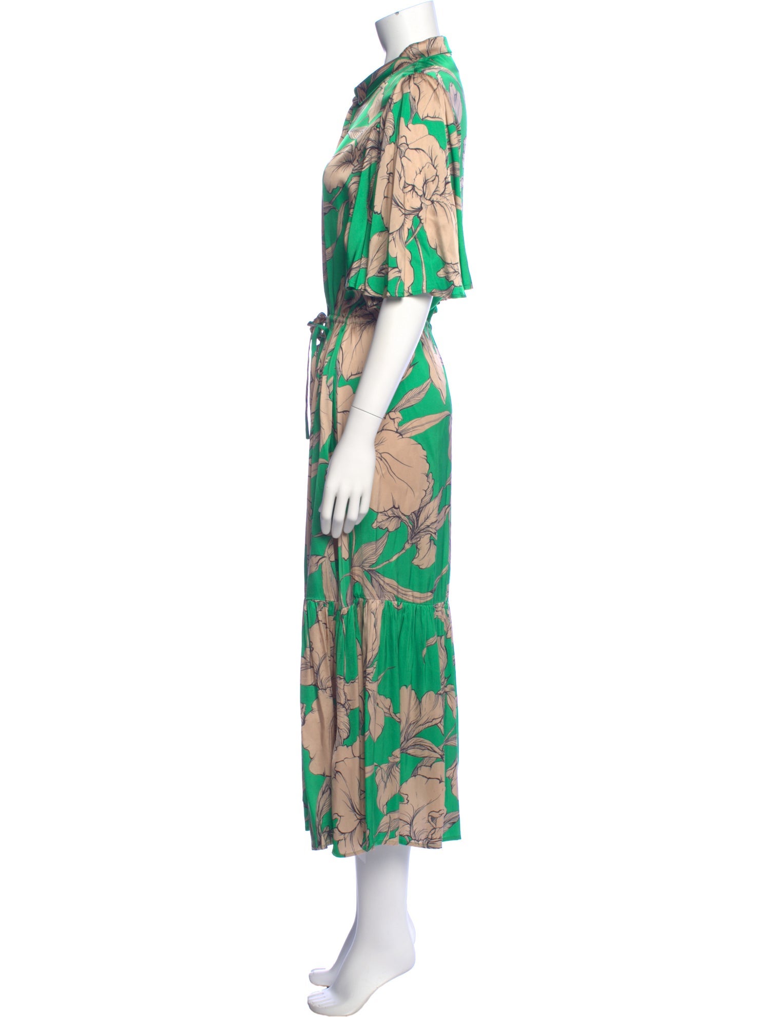 Munthe Floral Print Long Dress