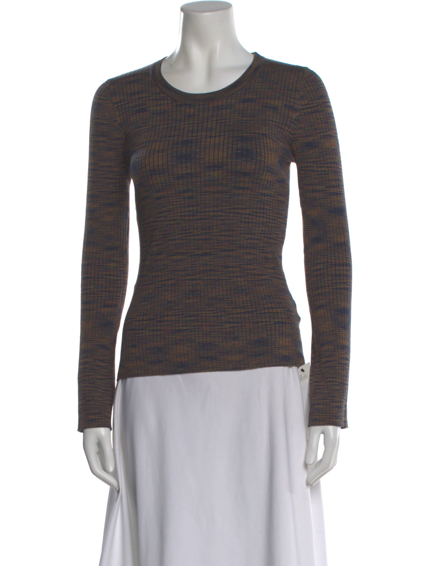 Munthe Striped Scoop Neck Sweater