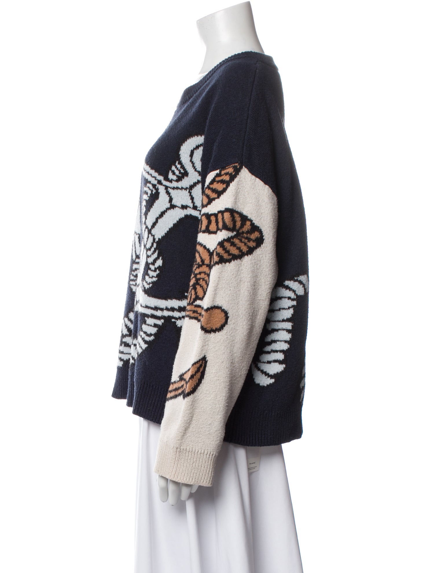 Munthe Printed Crew Neck Sweater