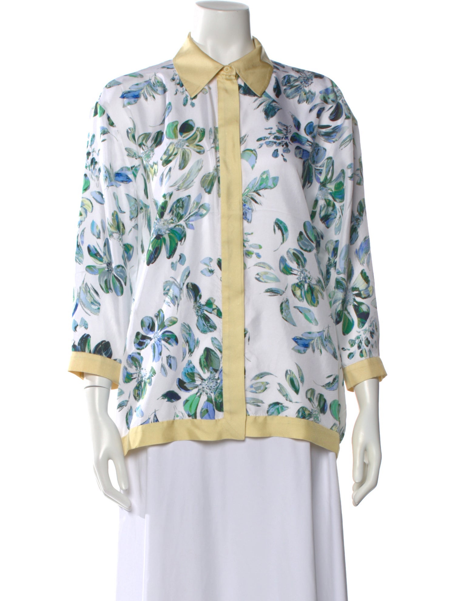 Munthe Silk Floral Print Blouse w/ Tags