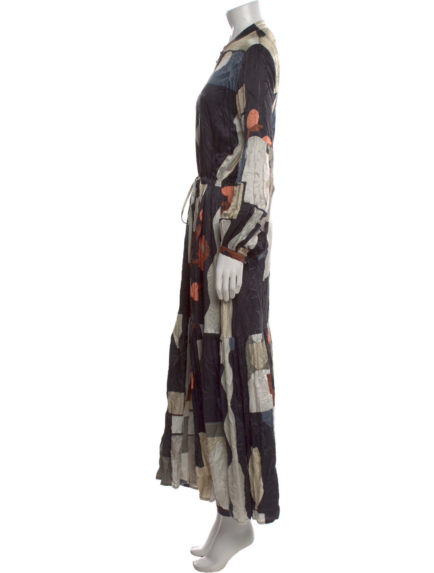 Munthe Printed Long Dress