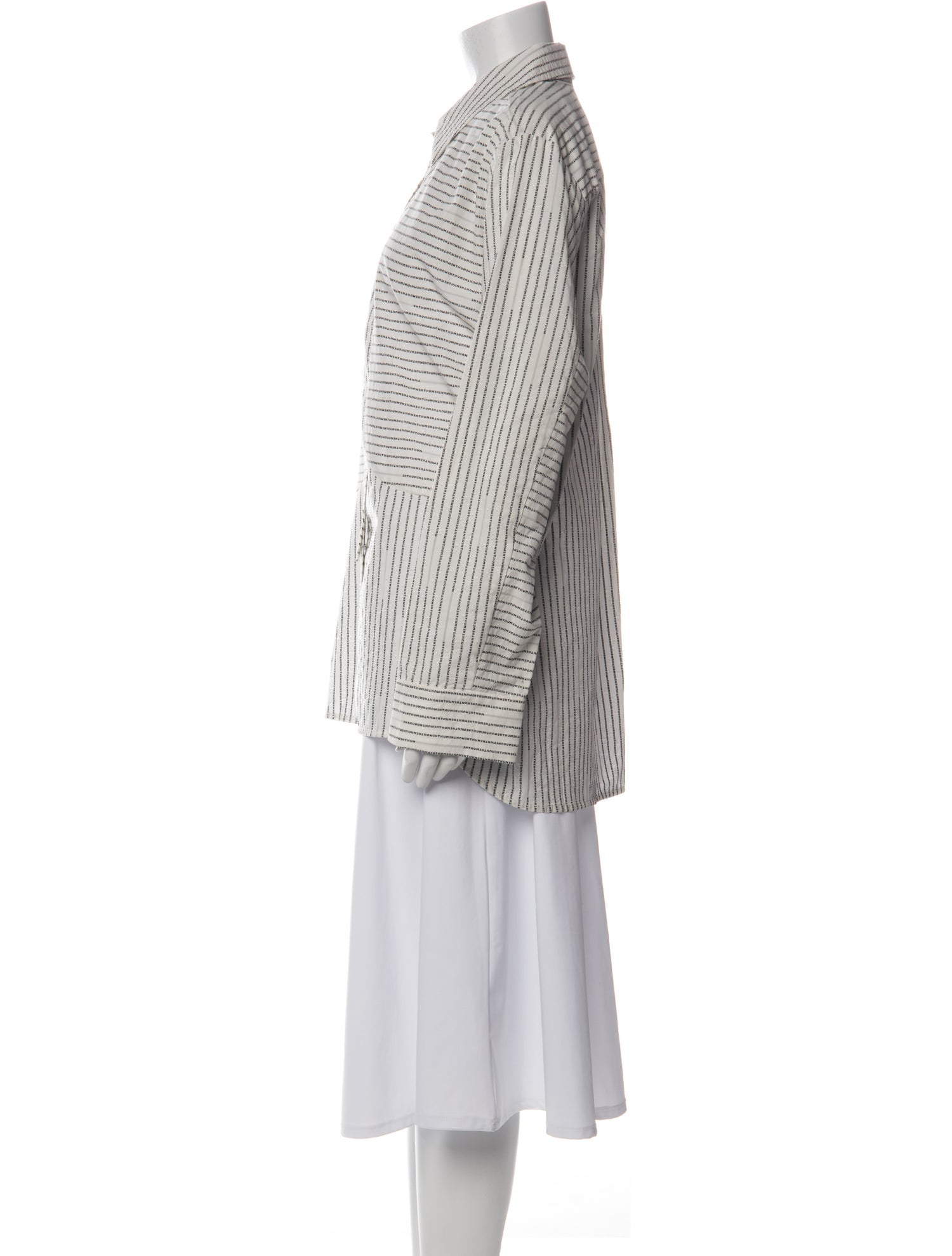 Munthe Striped Long Sleeve Top