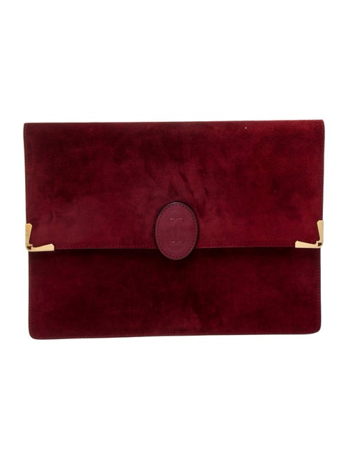 Must de Cartier Suede Portfolio