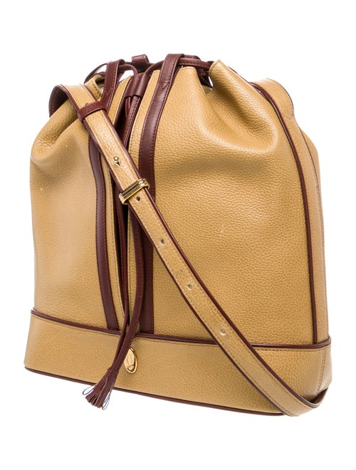 Must de Cartier Leather Bucket Bag
