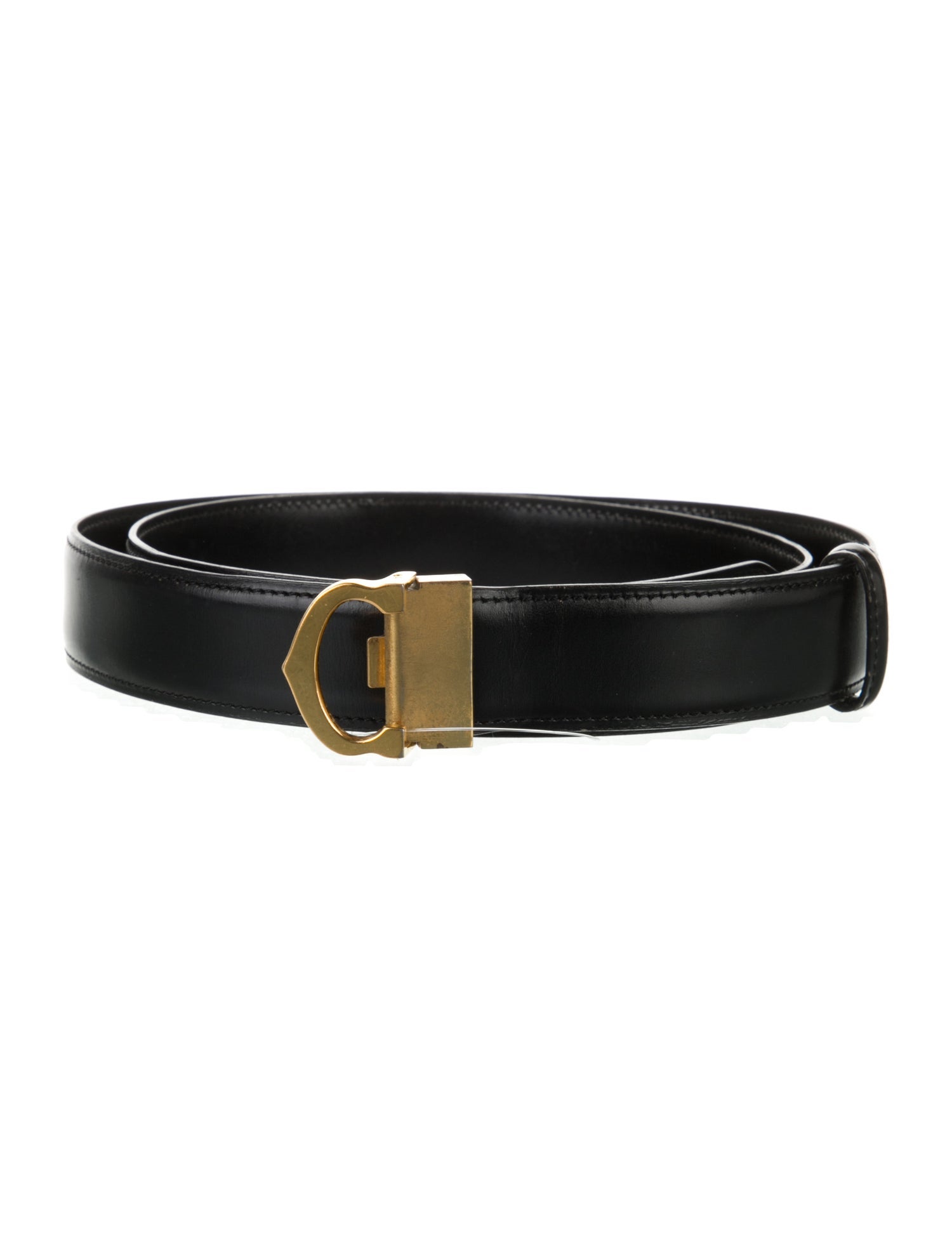 Must de Cartier Vintage Leather Belt