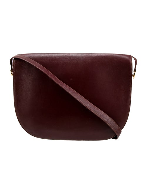 Must de Cartier Leather Shoulder Bag