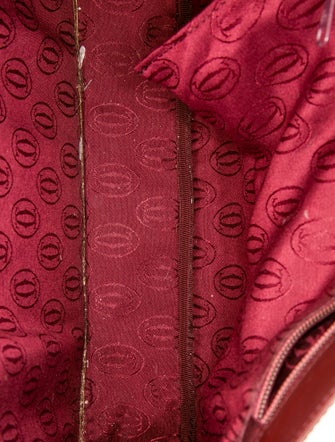 Must de Cartier Leather Shoulder Bag