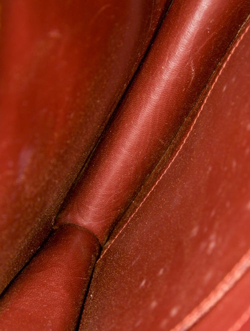 Must de Cartier Leather Messenger Bag