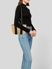 Muun Rattan Tote Bag Handbags Wmuun124 The Realreal