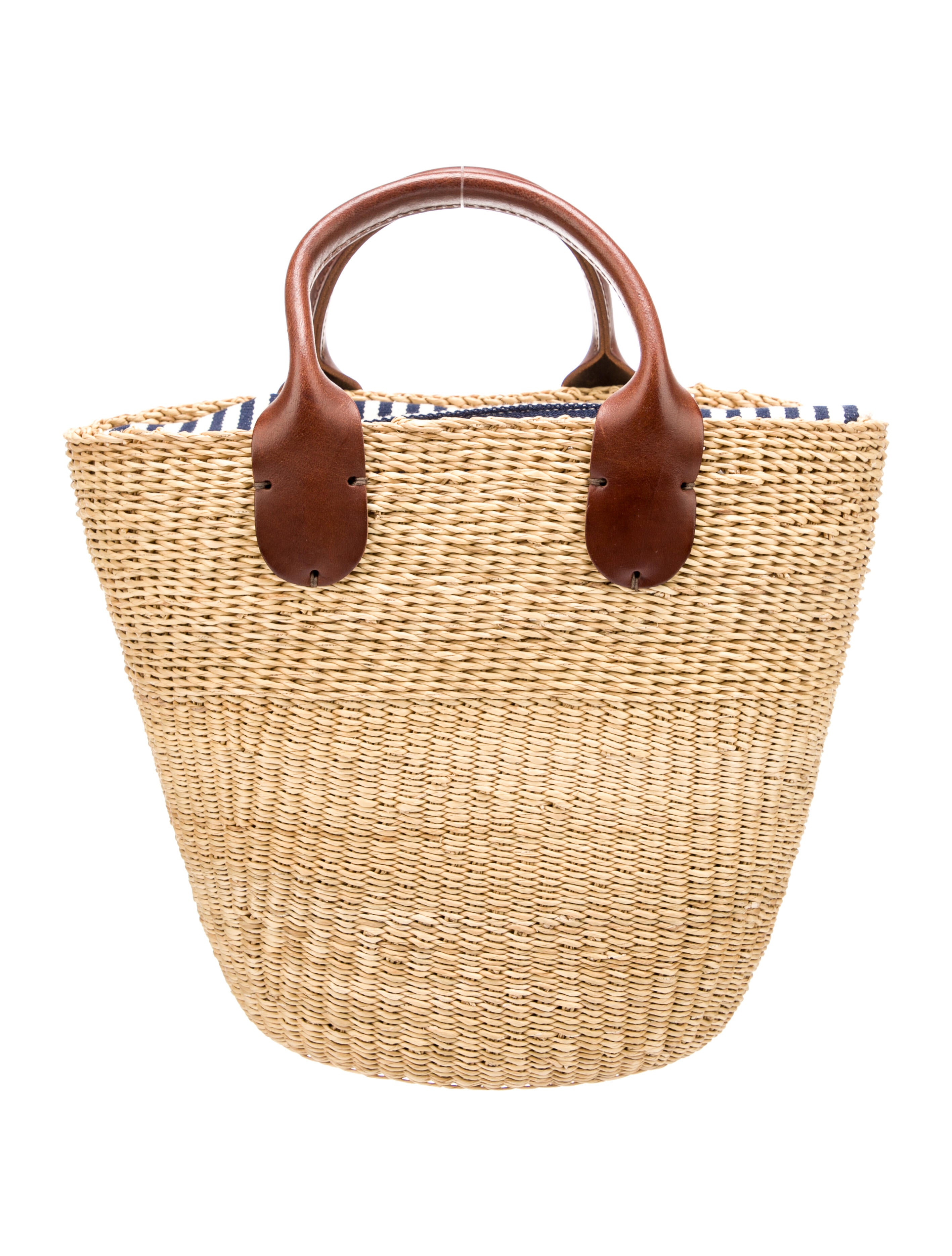 Ulla Johnson Straw Bucket Hat Neutrals Bucket Bags, Handbags