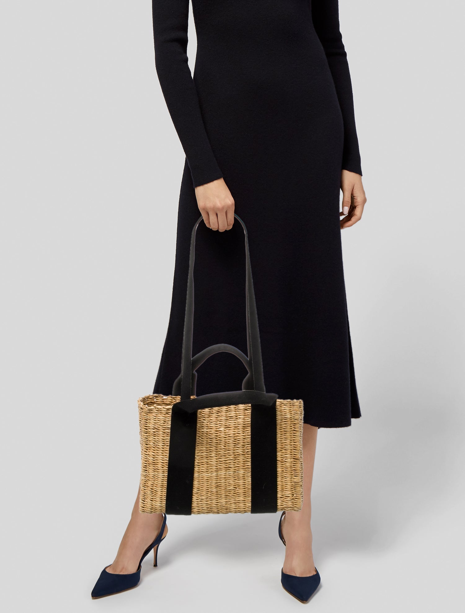 Muun Straw Top Handle Bag