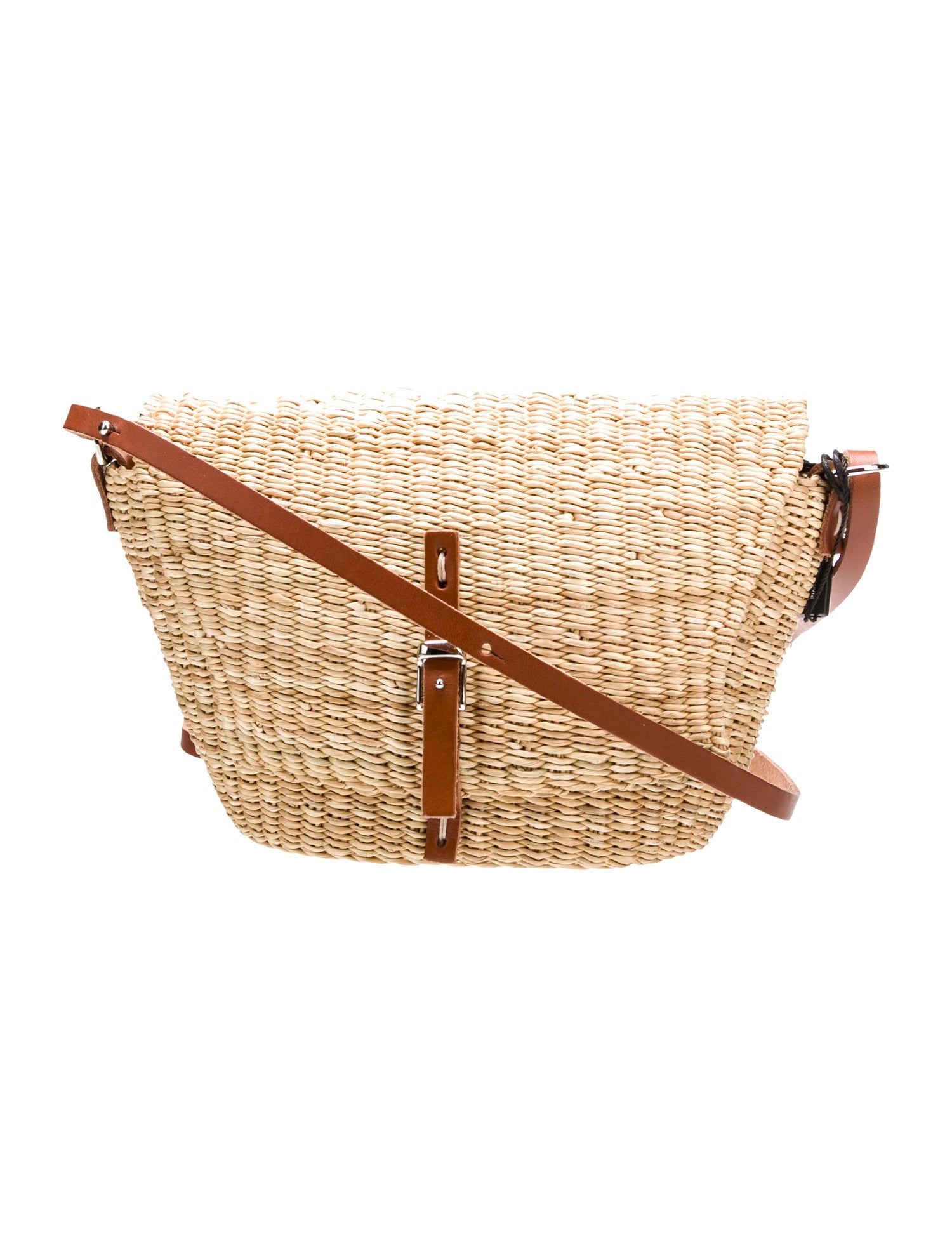 Muun Straw Crossbody Bag